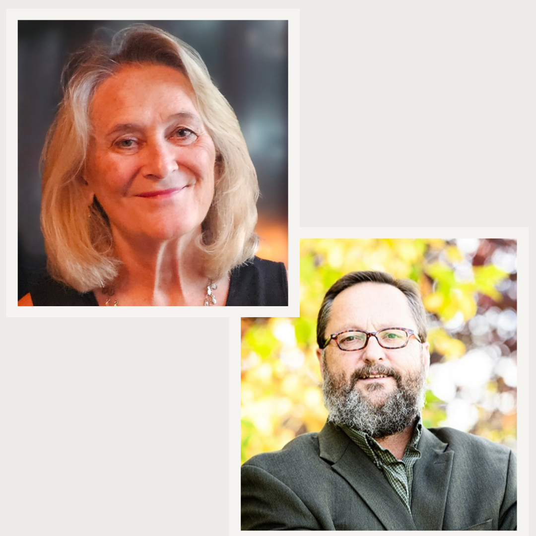 Combined headshots of Marianne and Terry Kostyna